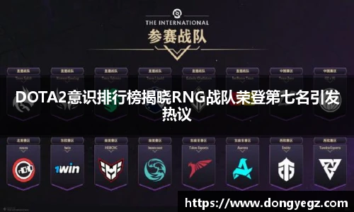 DOTA2意识排行榜揭晓RNG战队荣登第七名引发热议